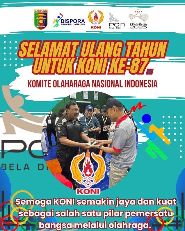 Selamat Hari Ulang Tahun ke-87 Komite Olahraga Nasional Indonesia
