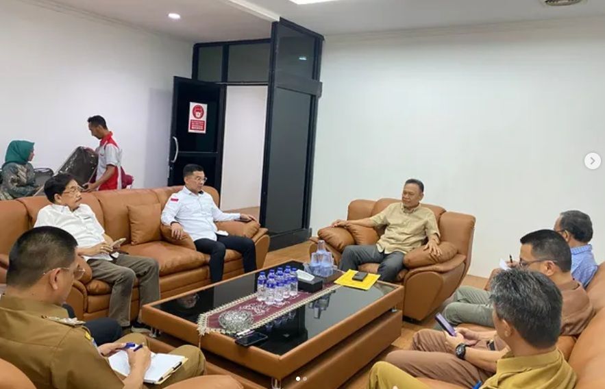 Silaturahmi Perdana KONI Lampung dan Dispora Bahas Kepengurusan dan Agenda Olahraga 2025–2029