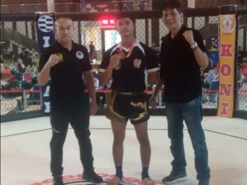 Sembilan atlet IBCA-MMA Lampung meraih tujuh emas satu perak satu perunggu pada Kejurnas IBCA MMA 2025
