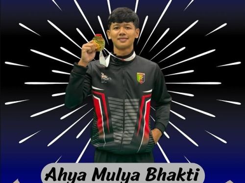 Ahya Mulya Bhakti meraih juara 1 Pencak Silat Kelas D Putra di PON Beladiri 202