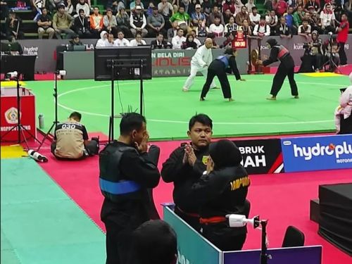 Empat Pesilat Lampung Lolos ke Final PON Beladiri 2025