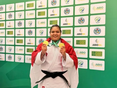 Indah Permatasari meraih dua medali emas di Perth International Open 2025 Australia