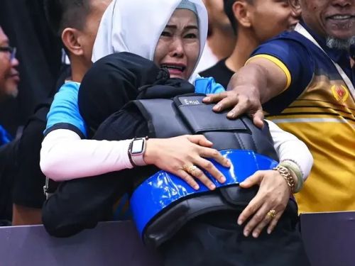 Momen Haru Tim Sport Science KONI Lampung di PON Beladiri 2025