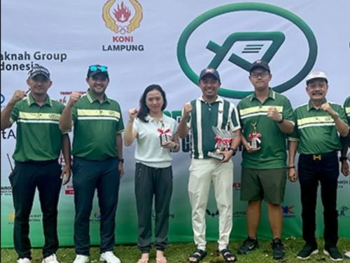 PGI Lampung Open Golf Tournament 2025 Resmi Ditutup